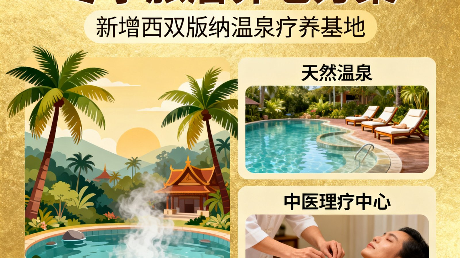 美狮贵宾会发布2025年冬季旅居养老方案，新增西双版纳温泉疗养基地，配备天然温泉与中医理疗中心